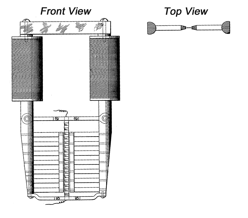illustrazione dal brevetto originale olson
