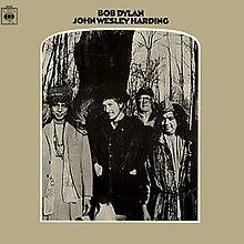 Copertina dell'album di Bob Dylan "John Wesley Harding" (1967)
