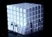 3 D Video mapping cube